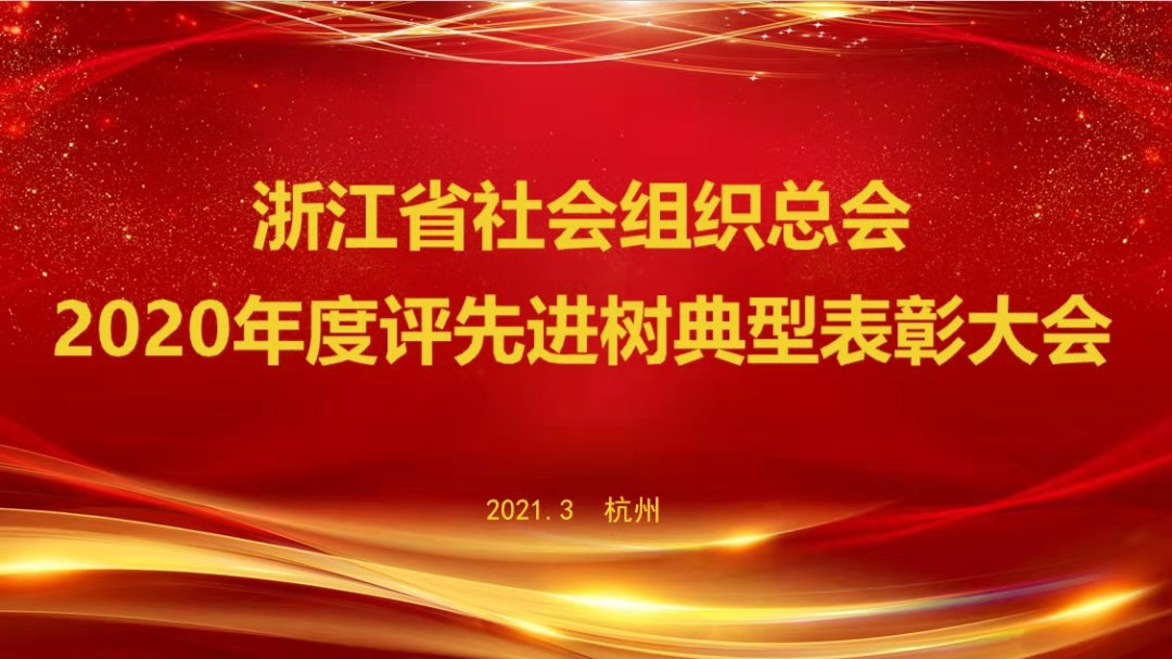 胡芬秘书长荣获“十佳社会组织工作者”称号 浙江省生态与环境修复技术协会荣获“2020年度十佳社会组织”